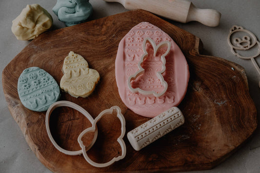Easter Roller & Cutter Set - Eco Playdough Tools