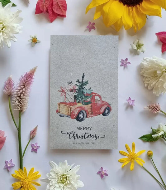 Christmas Truck - Wildflower Seeds