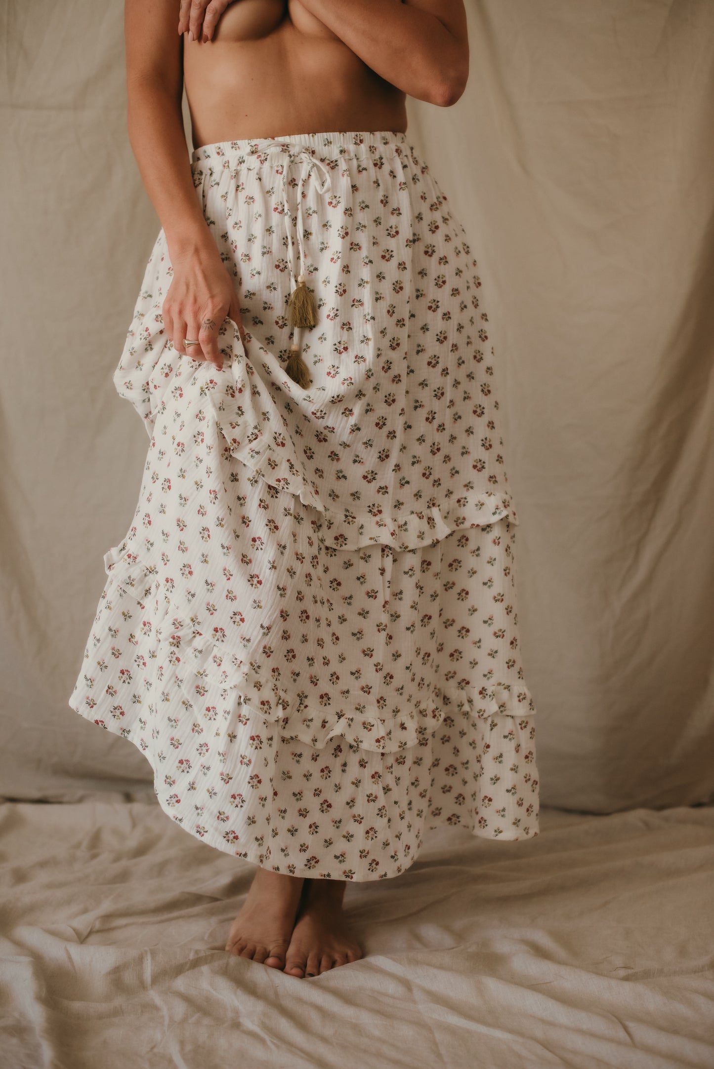 Primrose Maxi Skirt - Spring Floral