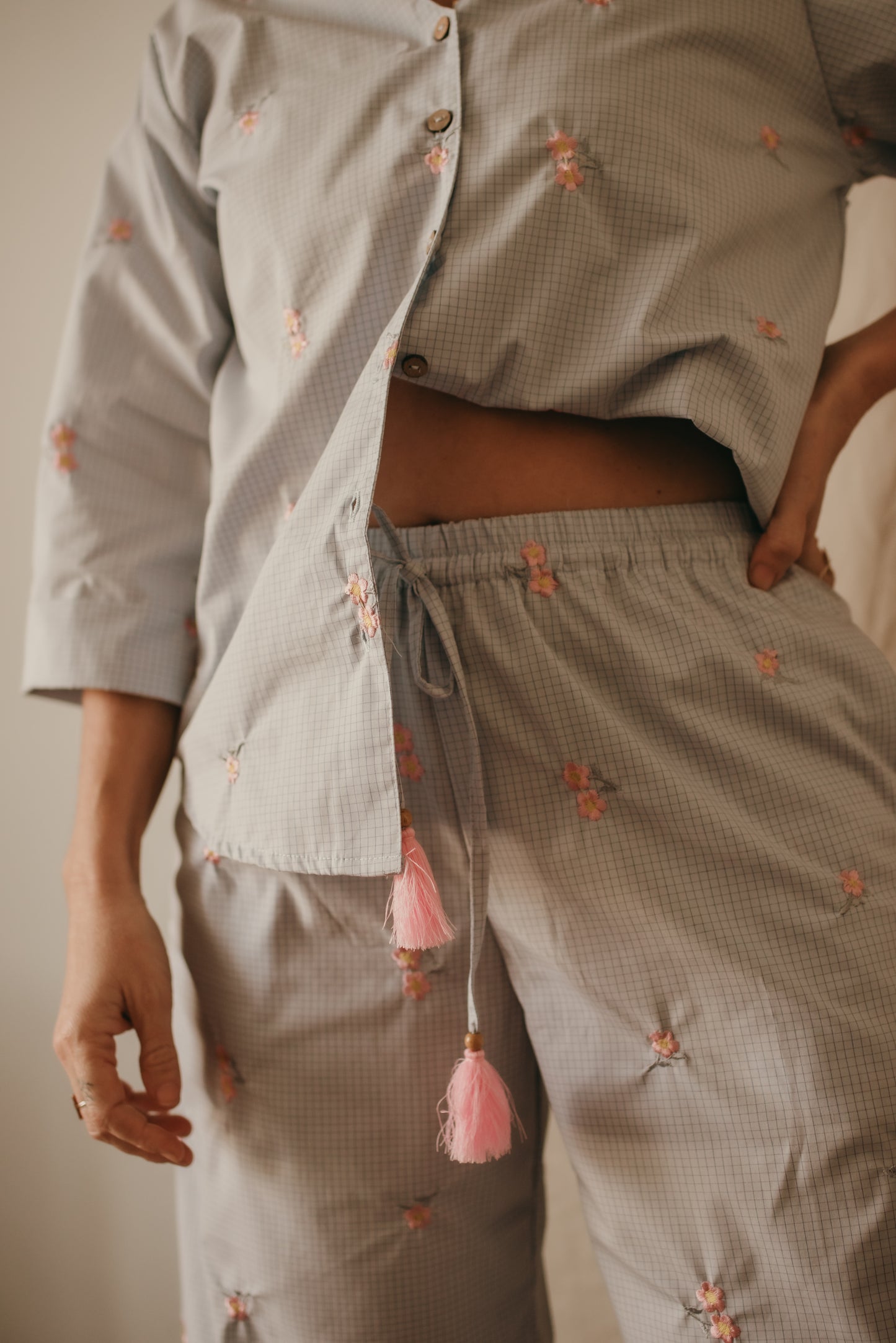 Willow Set - Gingham Skies