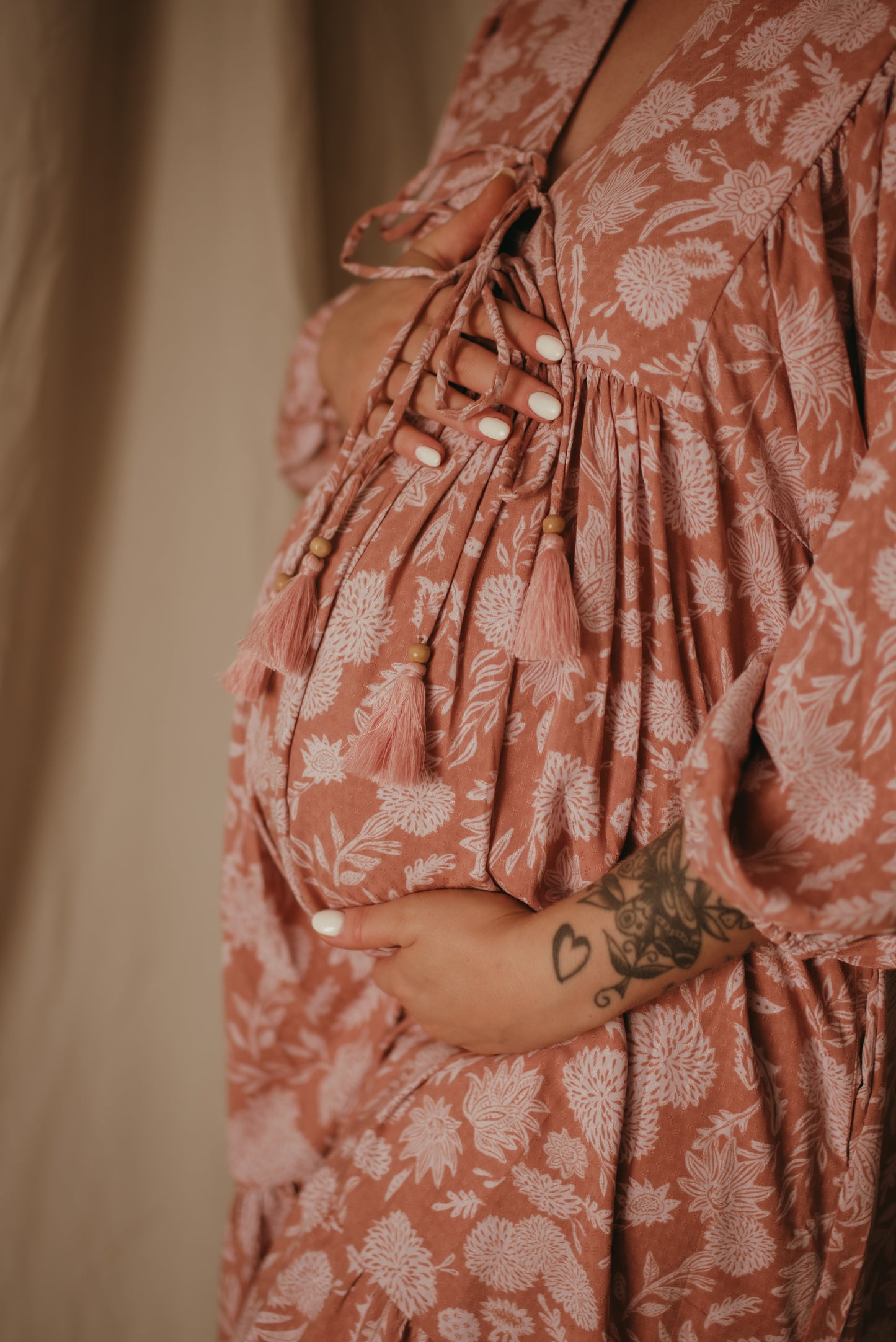Sage Dress - Peony
