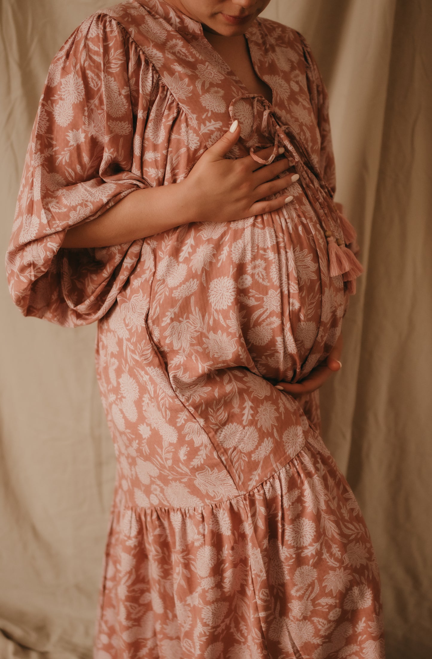 Sage Dress - Peony