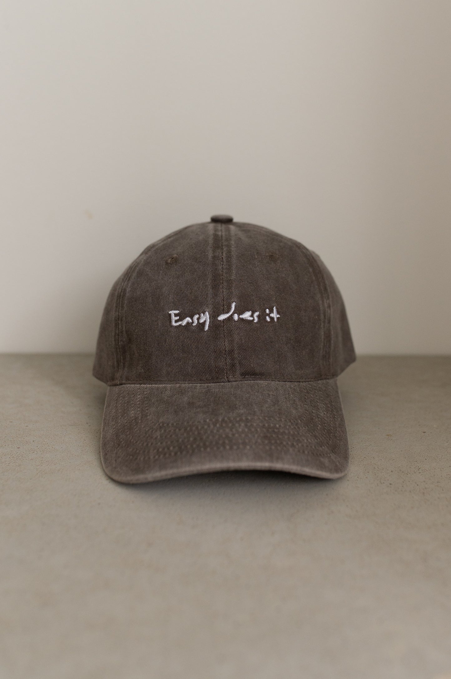 ‘Easy does it’ Cap