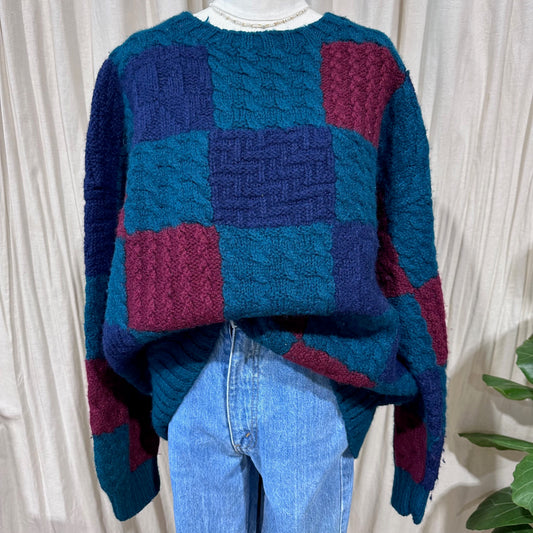 Vintage Knitwear - Patchwork Embassy Row