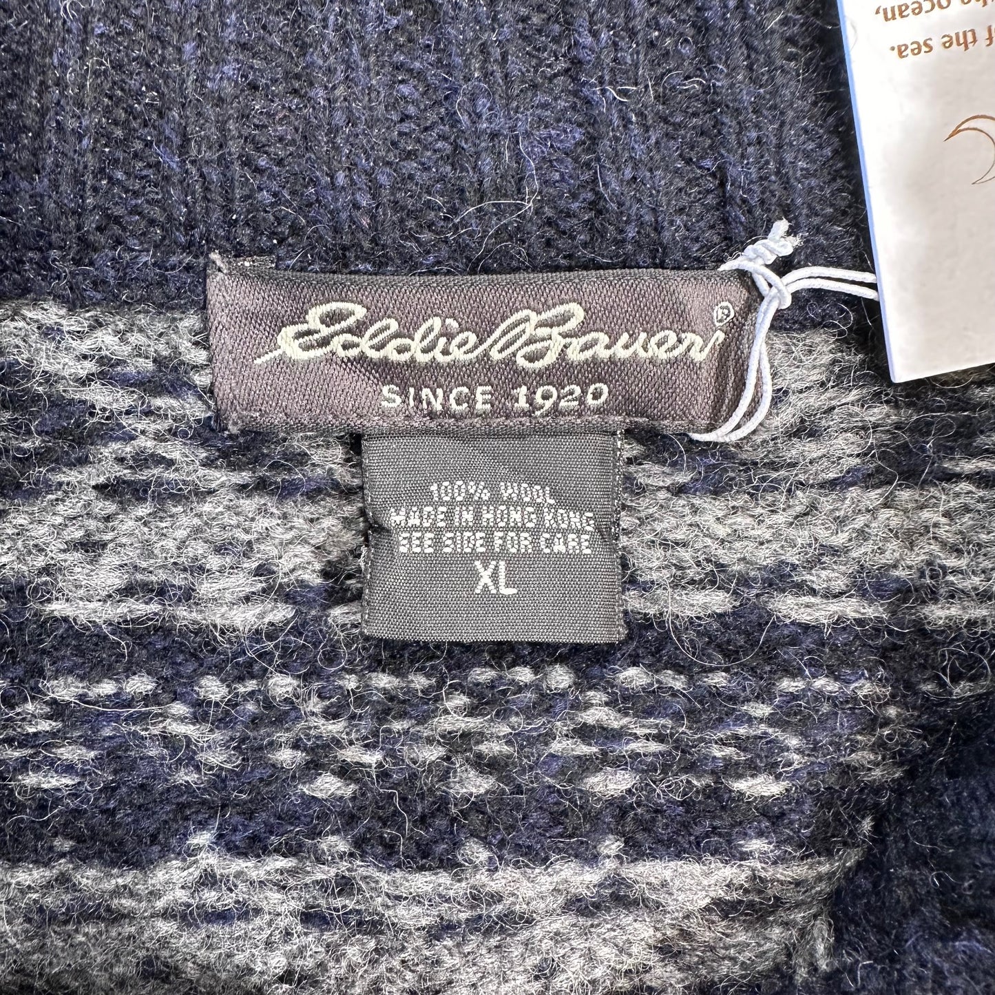 Vintage Knitwear - Black/grey Eddie Bauer