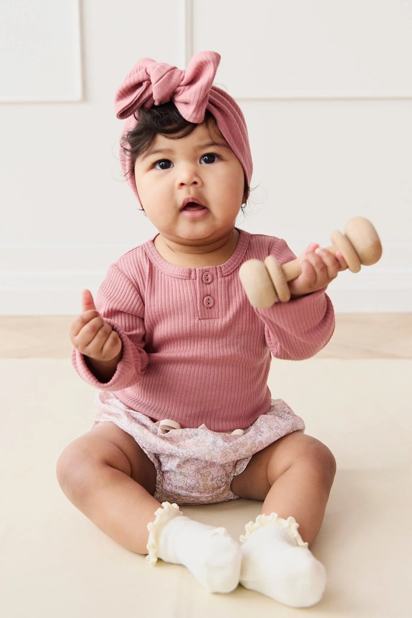 Organic Cotton Modal Long Sleeve Bodysuit