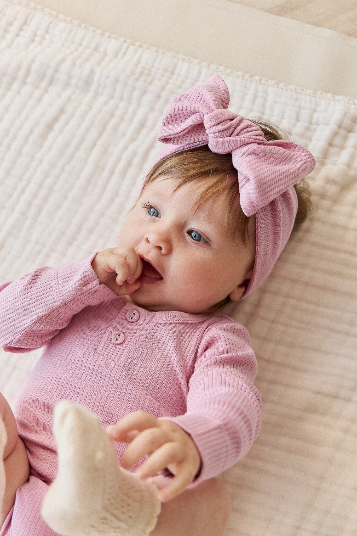 Organic Cotton Modal Long Sleeve Bodysuit