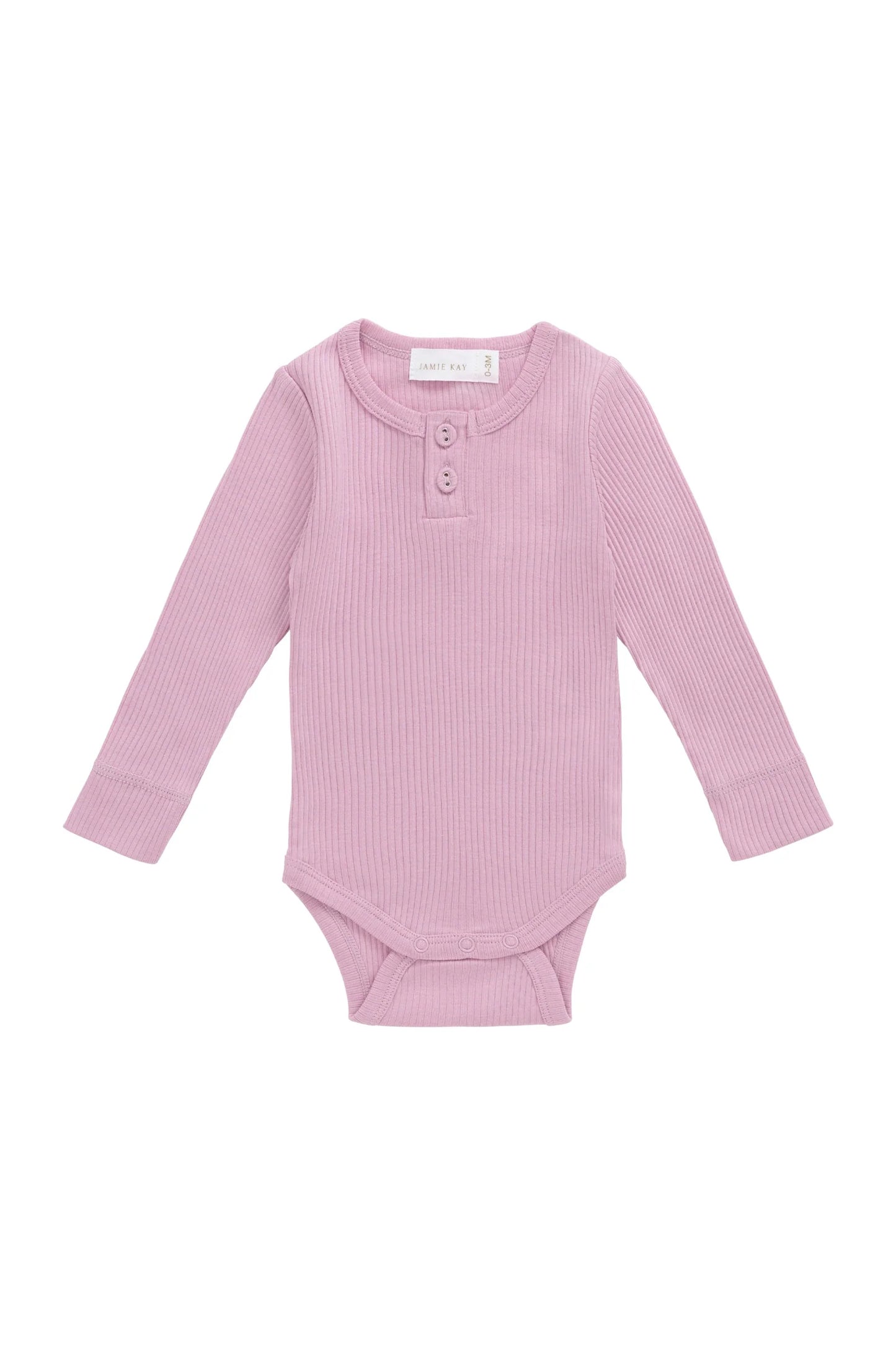 Organic Cotton Modal Long Sleeve Bodysuit