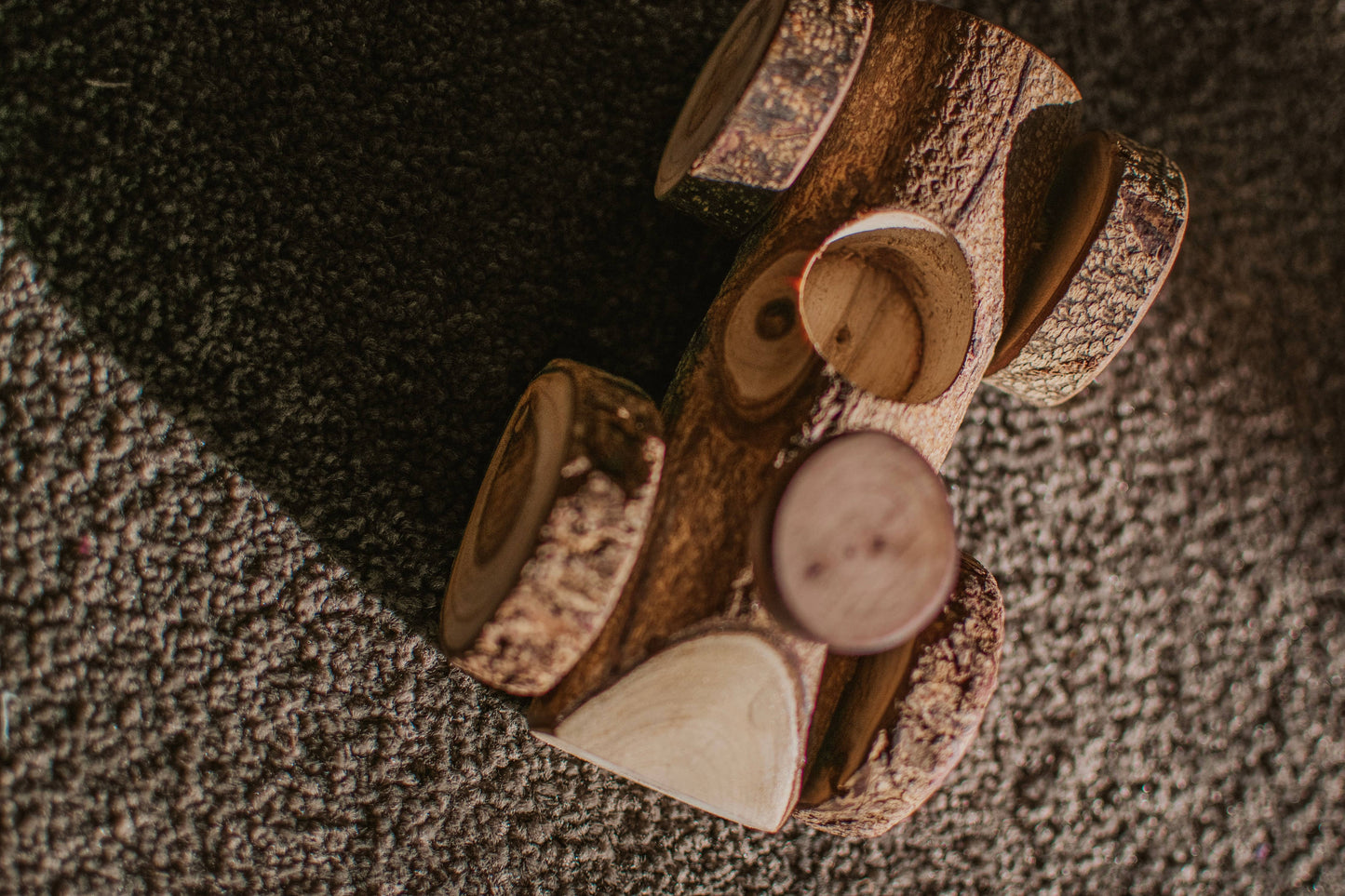 Wooden Gnome's Car - Kids Wood Toy