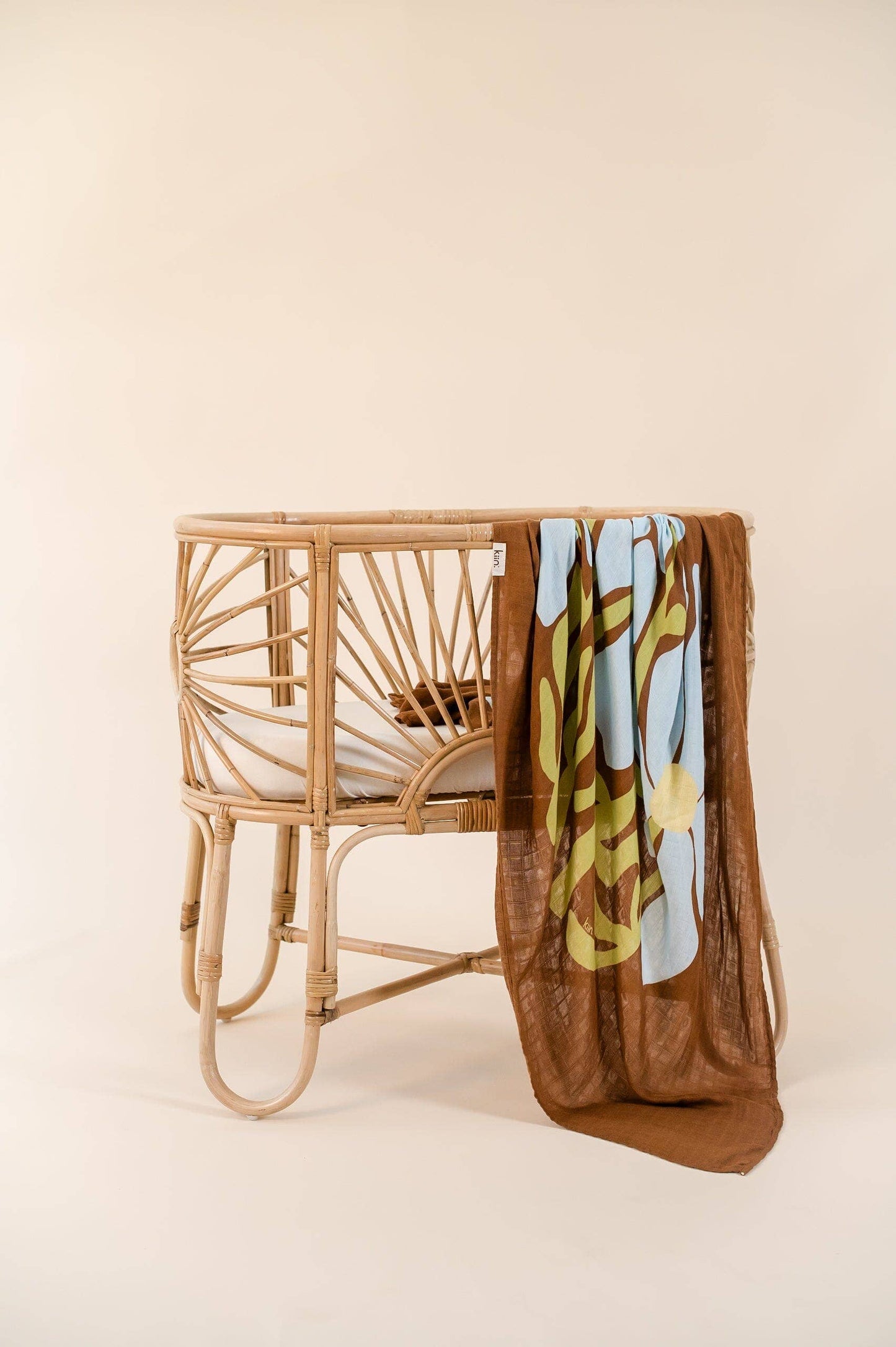 Organic Muslin Swaddle - Fleur Umber (Limited Edition)