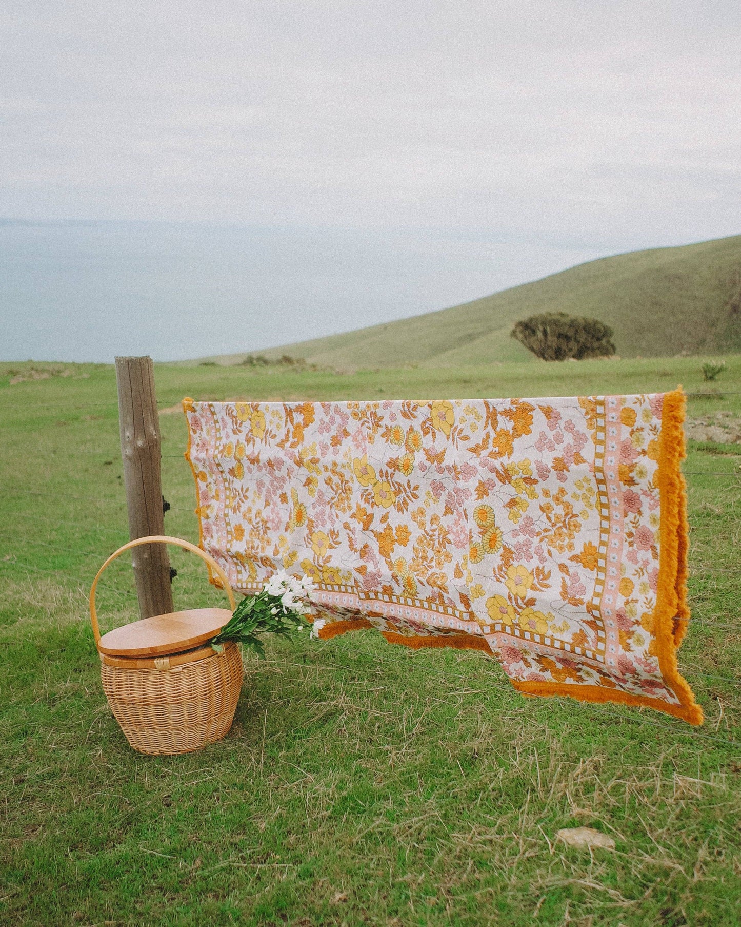 Poppy - Picnic Beach Throw Rug - XL