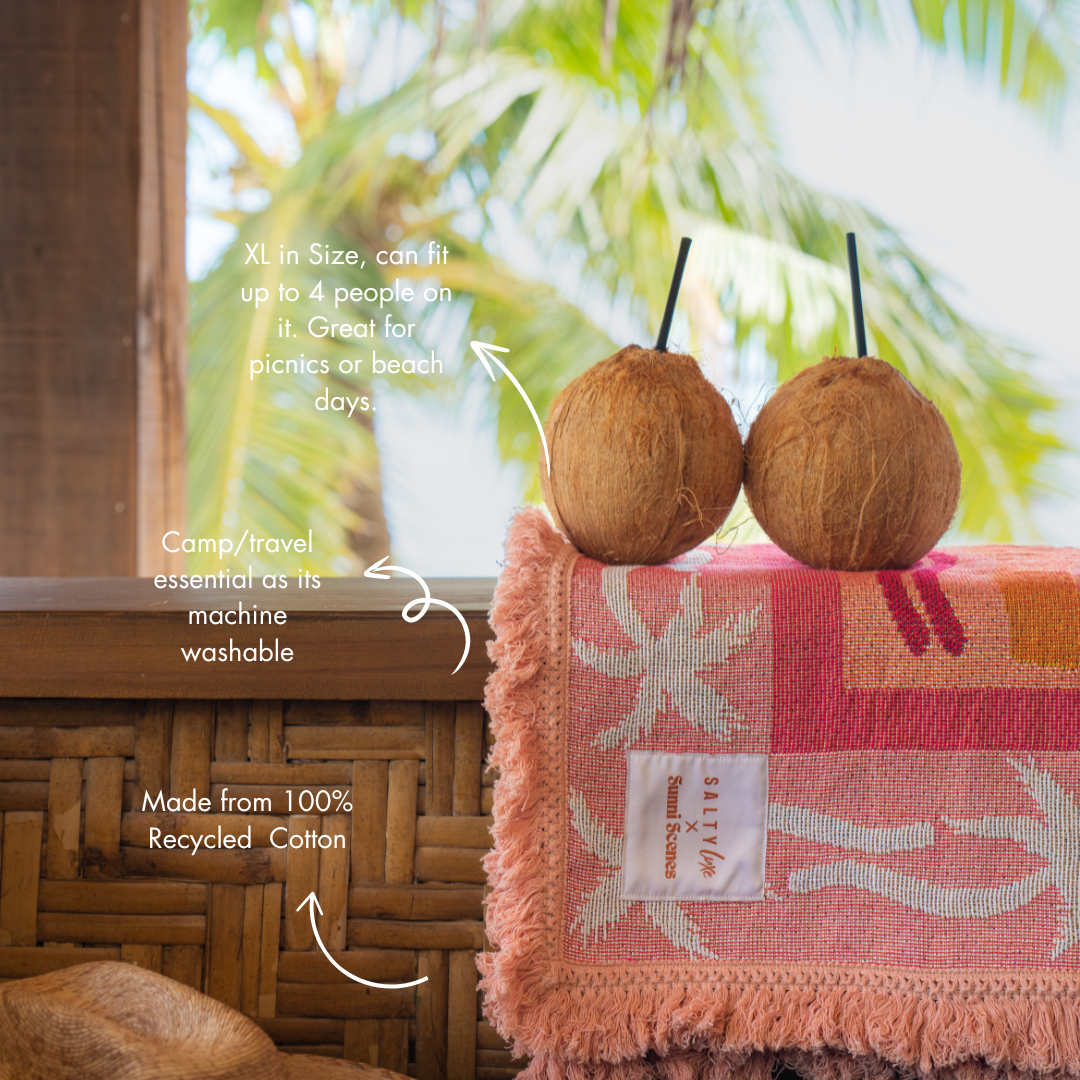 Salty Luxe Travel Rug