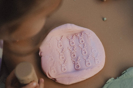 Reindeer Roller - Eco Pattern Playdough Roller