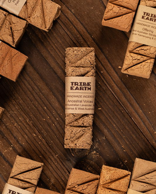 Ancestral Voices incense plank; Oak, Lavender &Frankincen