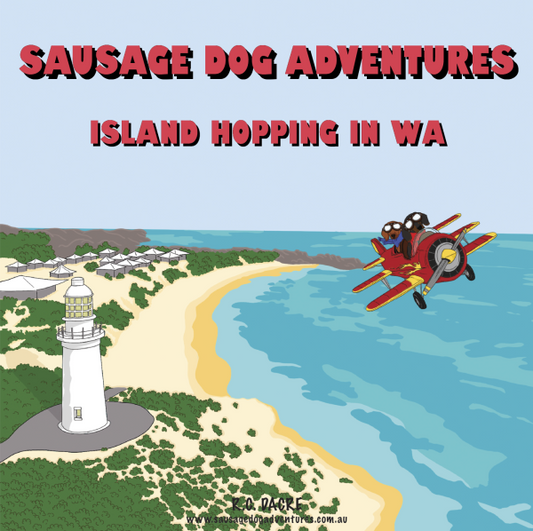 Sausage Dog Adventures - Island Hopping in WA (paperback)